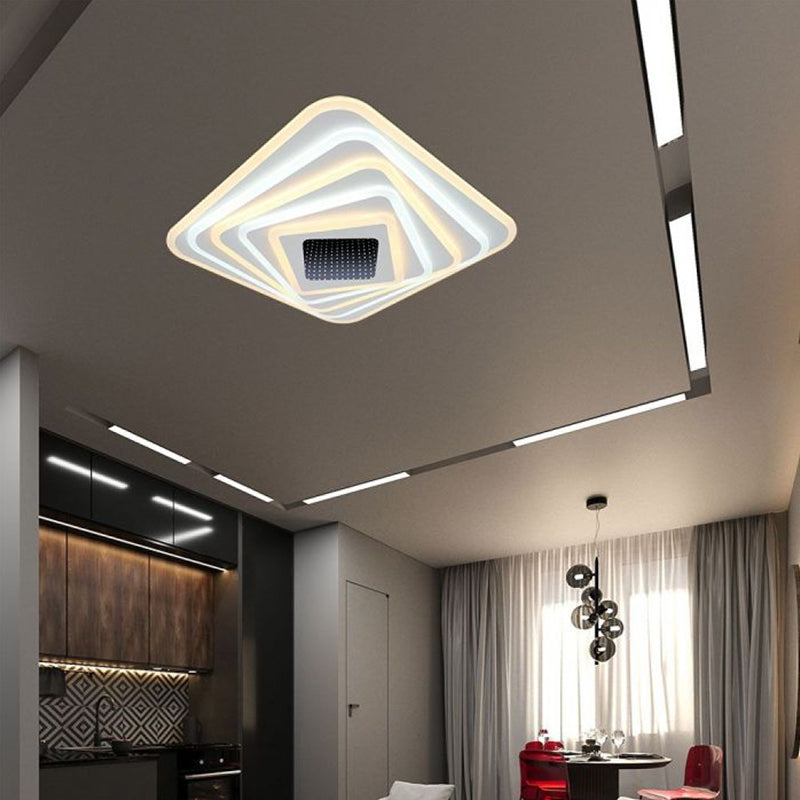Corp Iluminat Decorativ Dimabil 150w 3000k + 6000k - Alb