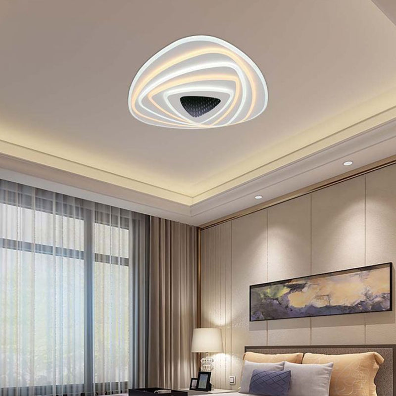 Corp iluminat decorativ dimabil 120W, lumina 3 în 1, alb, V-Tac SKU-15357
