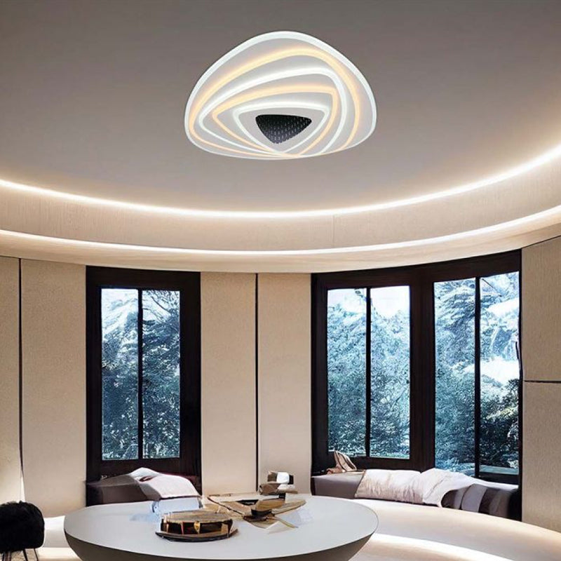 Corp iluminat decorativ dimabil 120W, lumina 3 în 1, alb, V-Tac SKU-15357