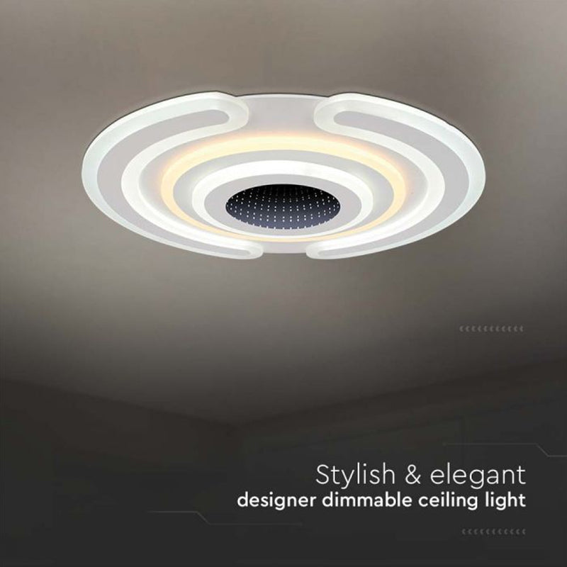 Corp iluminat decorativ dimabil 95 W, lumină 3 în 1, alb V-Tac SKU-15358