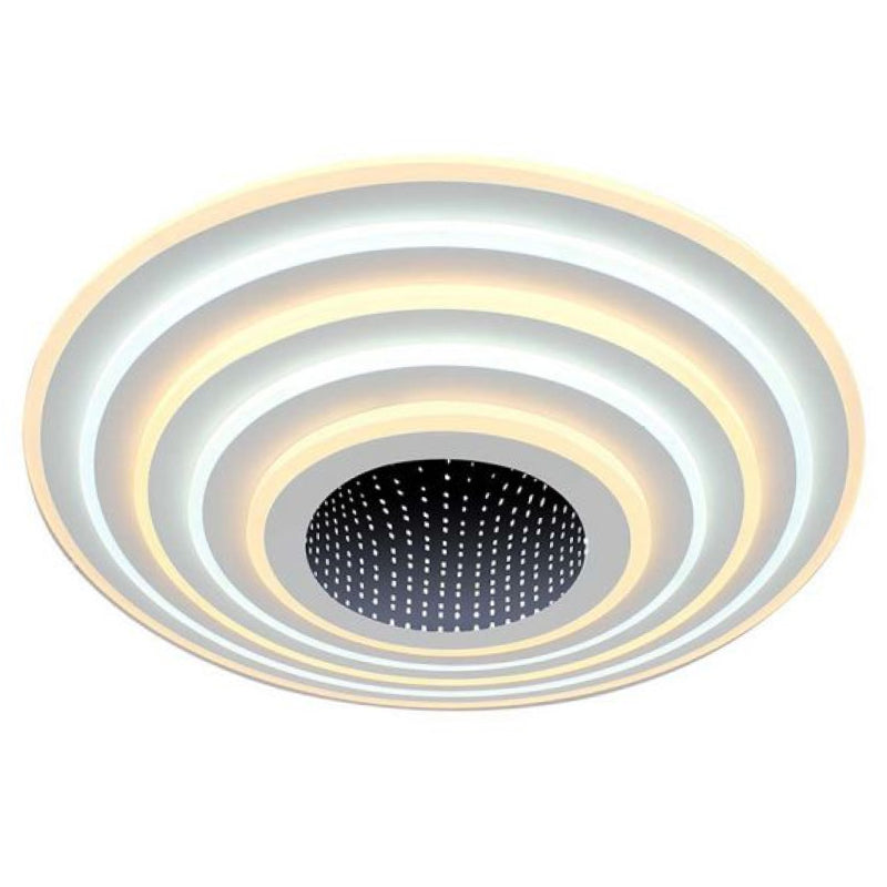 Corp iluminat decorativ dimabil LED 125W, 3000K + 6000K, alb V-Tac SKU-15359