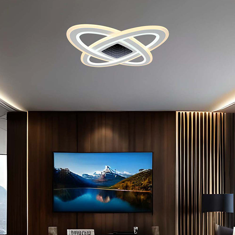Corp iluminat decorativ dimabil LED 130W, alb, 3 în 1, V-Tac SKU-15360