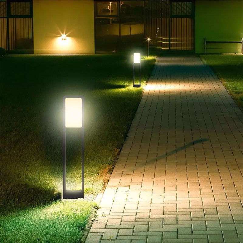 Lampă iluminat grădină LED 10W IP65, 6400K, negru - V-Tac SKU-20115
