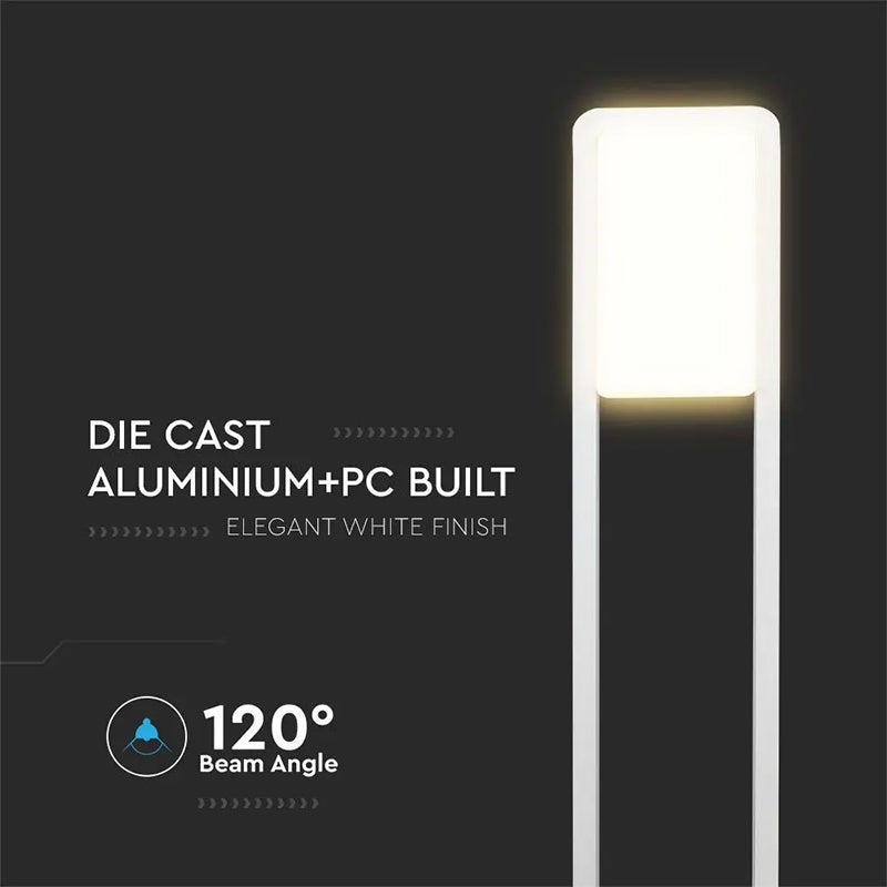 Lampă iluminat grădină 10W IP65 3000K alb cald pentru exterior V-Tac SKU-20116