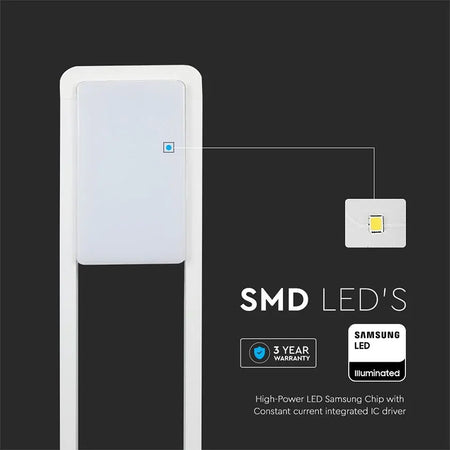 Lampă iluminat grădină 10W IP65 3000K alb cald pentru exterior V-Tac SKU-20116