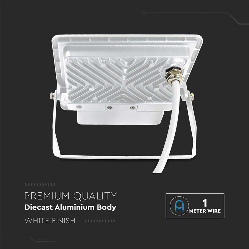 Reflector LED 50W, senzor mișcare, IP65, alb neutru, V-Tac SKU-20302