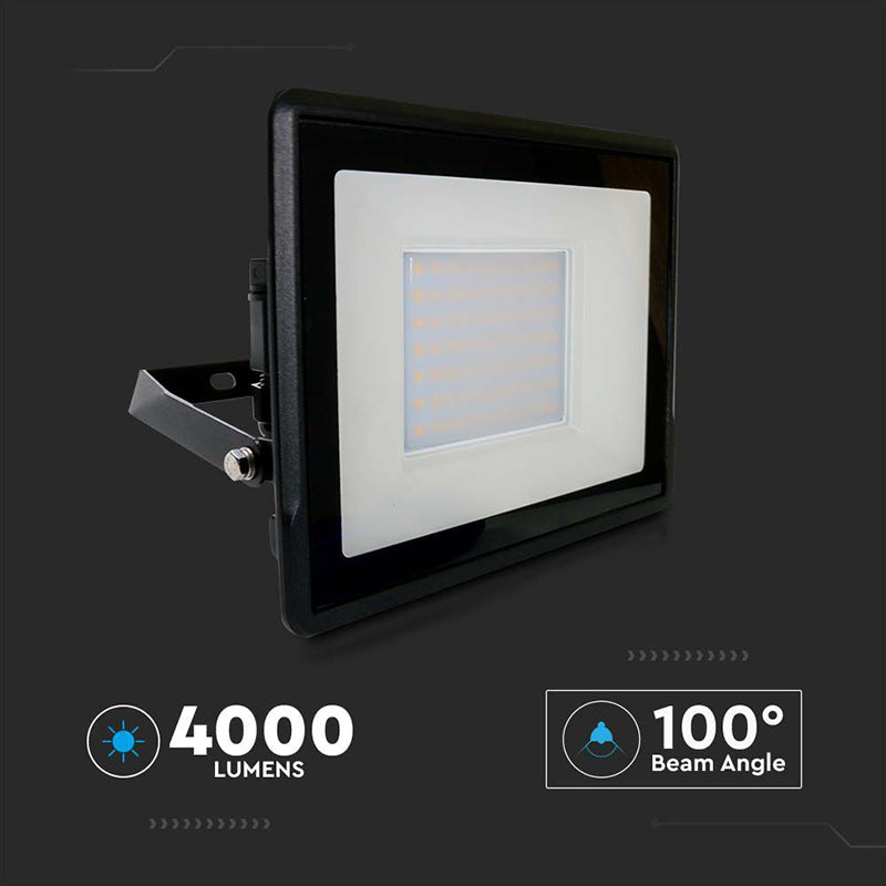 Reflector LED 50W 6400K, cip Samsung, alb rece, IP65 V-Tac SKU-20315