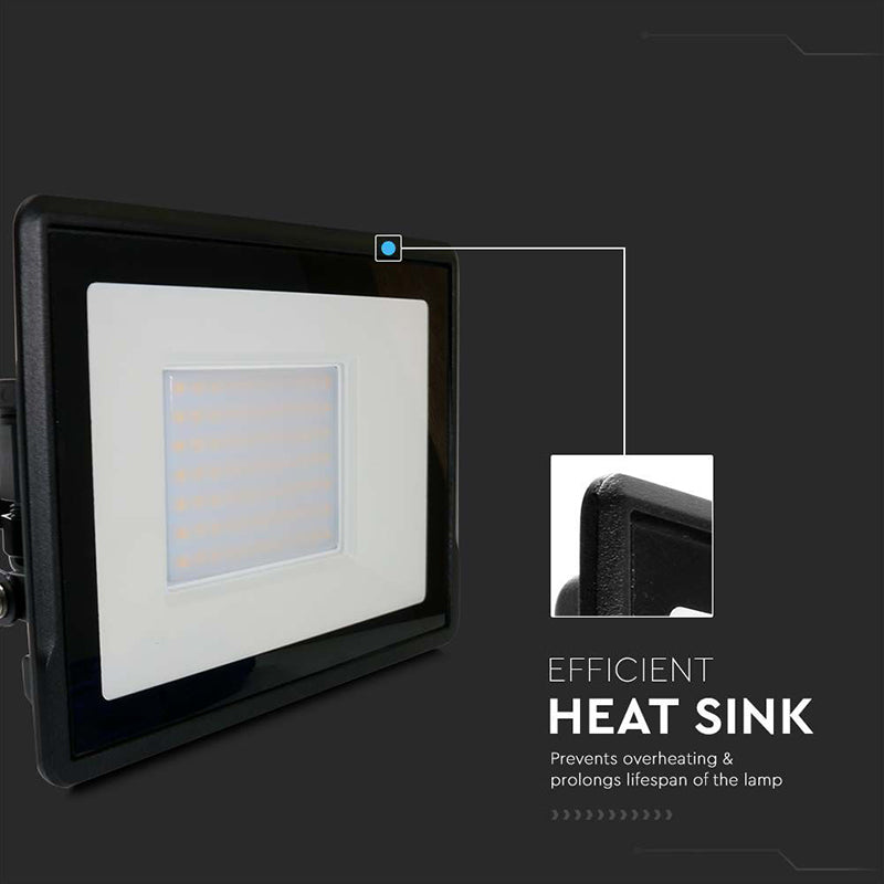 Reflector LED 50W 6400K, cip Samsung, alb rece, IP65 V-Tac SKU-20315