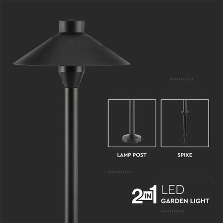 Lampa LED 7W exterior tip stâlp/țaruș cu IP65, V-Tac