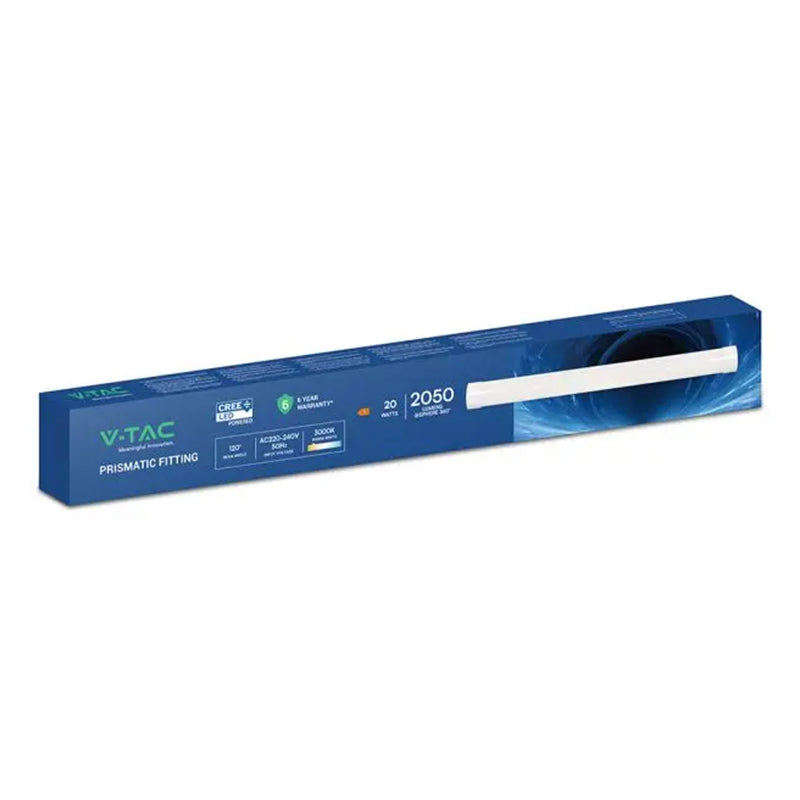 Corp iluminat LED 20 W 60 cm 120 lm/W 3000 K alb cald cip CREE V-Tac SKU-203476