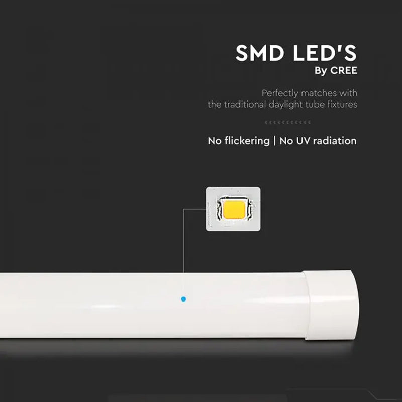 Corp iluminat LED 20 W 60 cm 120 lm/W 3000 K alb cald cip CREE V-Tac SKU-203476