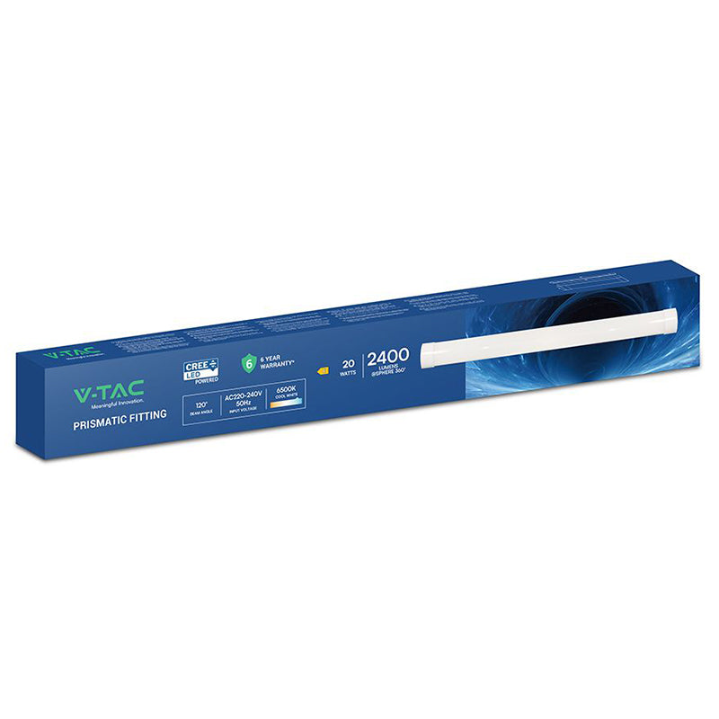 Corp iluminat LED 20W 60cm, 120 lm/W, 6500K, alb rece, cip Cree V-Tac SKU-203496