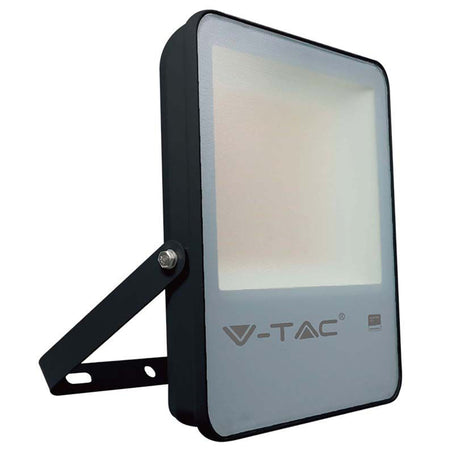 Reflector LED SMD 30W 137 lm/W 6500K IP65 cip Samsung negru/gri V-Tac SKU-20403