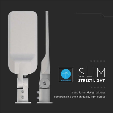 Corp de iluminat stradal LED 70 W cu cip Samsung, 7500 lm și lumină albă rece 6500 K V-Tac SKU-20439
