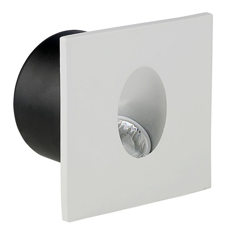 Spot LED steplight 3W pentru scări, pătrat, corp aluminiu, V-Tac