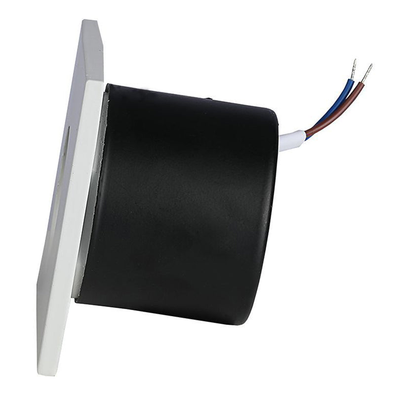 Spot LED steplight 3W pentru scări, pătrat, corp aluminiu, V-Tac