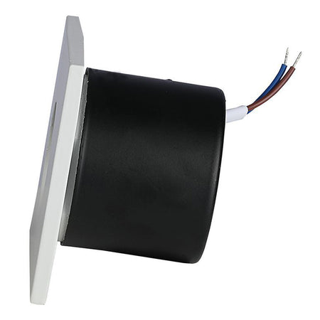 Spot LED steplight 3W pentru scări, pătrat, corp aluminiu, V-Tac