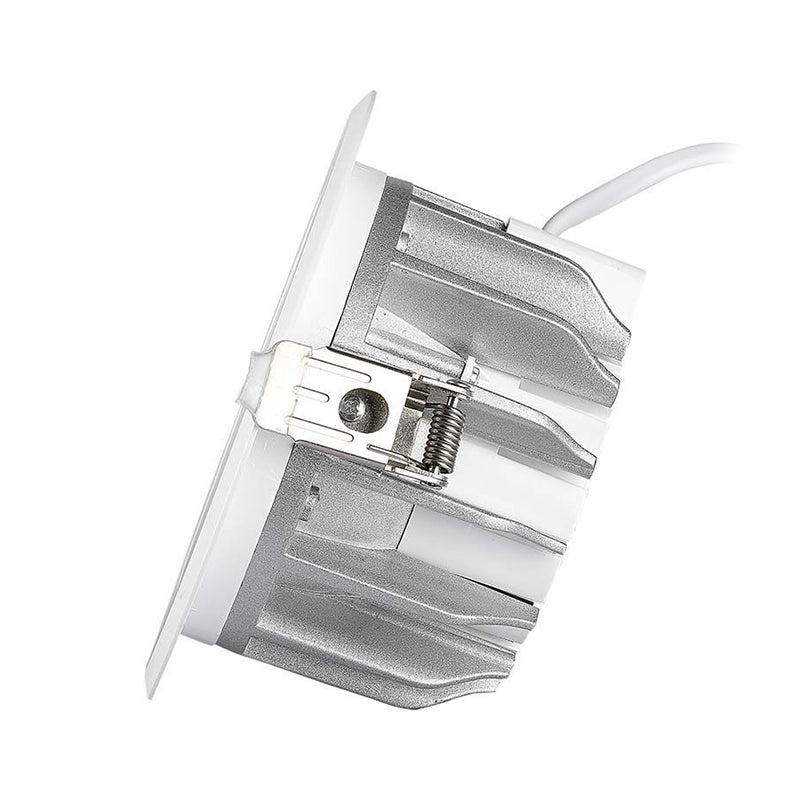 Spot LED cob încorporabil 30W cu eficiență 120 lm/W și corp rotund din aluminiu V-Tac