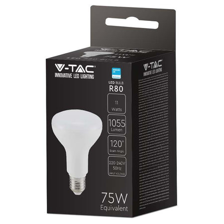 Bec Led R80 E27 10w 4000k Alb Netru, Cip Samsung