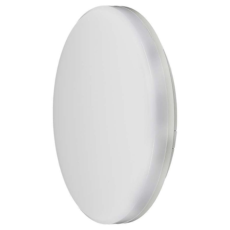 Aplica Led Ip44 25w 6500k Alb Rece - Rotund