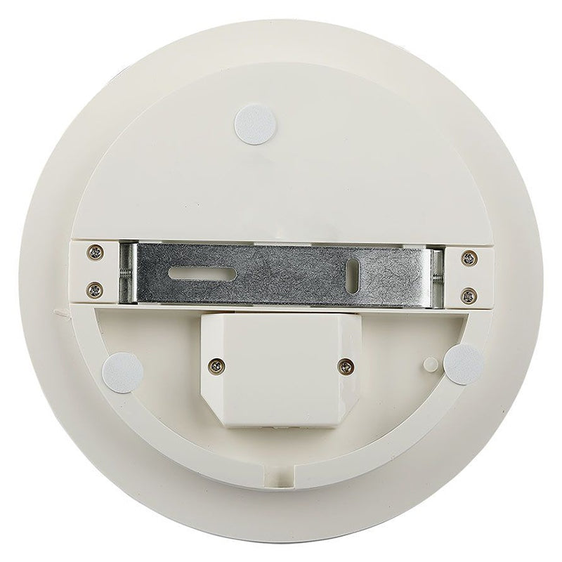 Aplica Led Ip44 25w 6500k Alb Rece - Rotund
