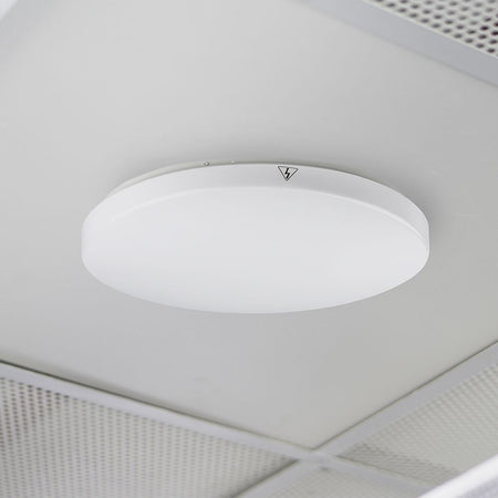 Aplica Led Ip44 25w 6500k Alb Rece - Rotund