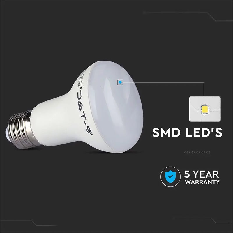 Bec LED R63 E27 8,5W cu cip Samsung V-Tac