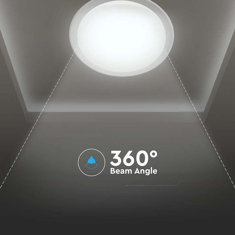 Aplica LED 60W 3in1 dimabilă cu telecomandă, lumina 3 culori, V-Tac SKU-2114551