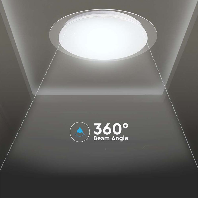 Aplică LED 40W 3 în 1 dimabilă cu telecomandă V-Tac SKU-2114741