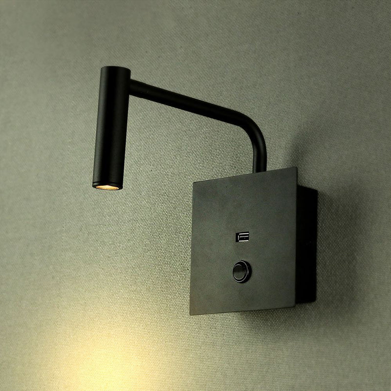 Lampă LED de perete 3W 3000K, negru, aluminiu, V-Tac SKU-211487