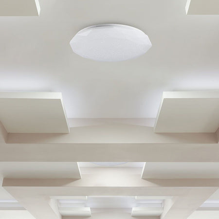 Aplică LED 40W dimabilă 3 în 1 cu telecomandă, alb, V-Tac SKU-2114931