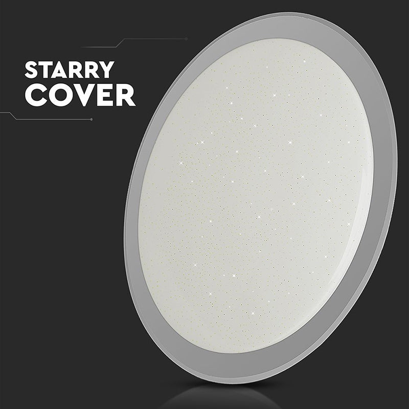 Aplică LED rotundă 72 W 3IN1 dimabilă cu telecomandă V-Tac SKU-2114951