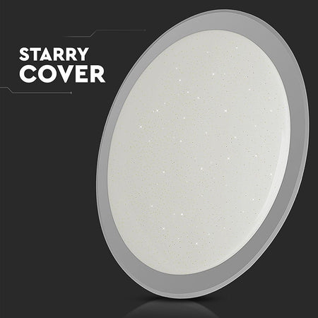 Aplică LED rotundă 72 W 3IN1 dimabilă cu telecomandă V-Tac SKU-2114951