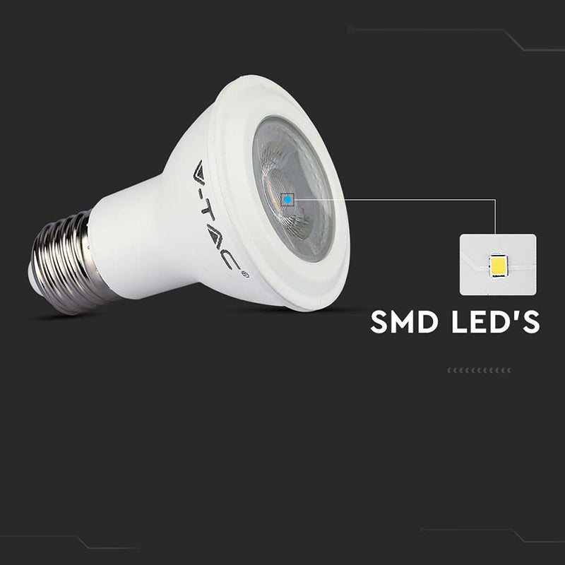 Bec LED 5,8W E27 PAR20 cu chip Samsung, V-Tac