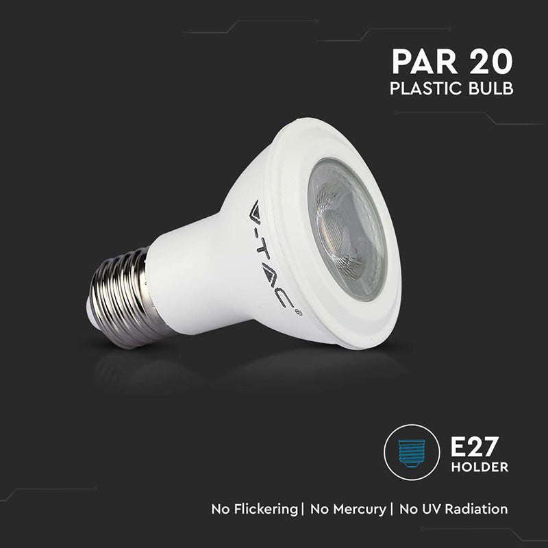 Bec LED 5,8W E27 PAR20 cu chip Samsung, V-Tac