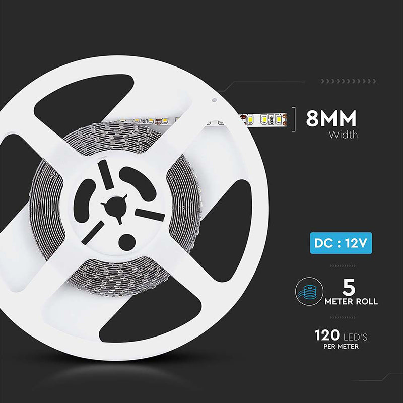 Banda Led Smd3528 120led/m 6500k Ip20 5m