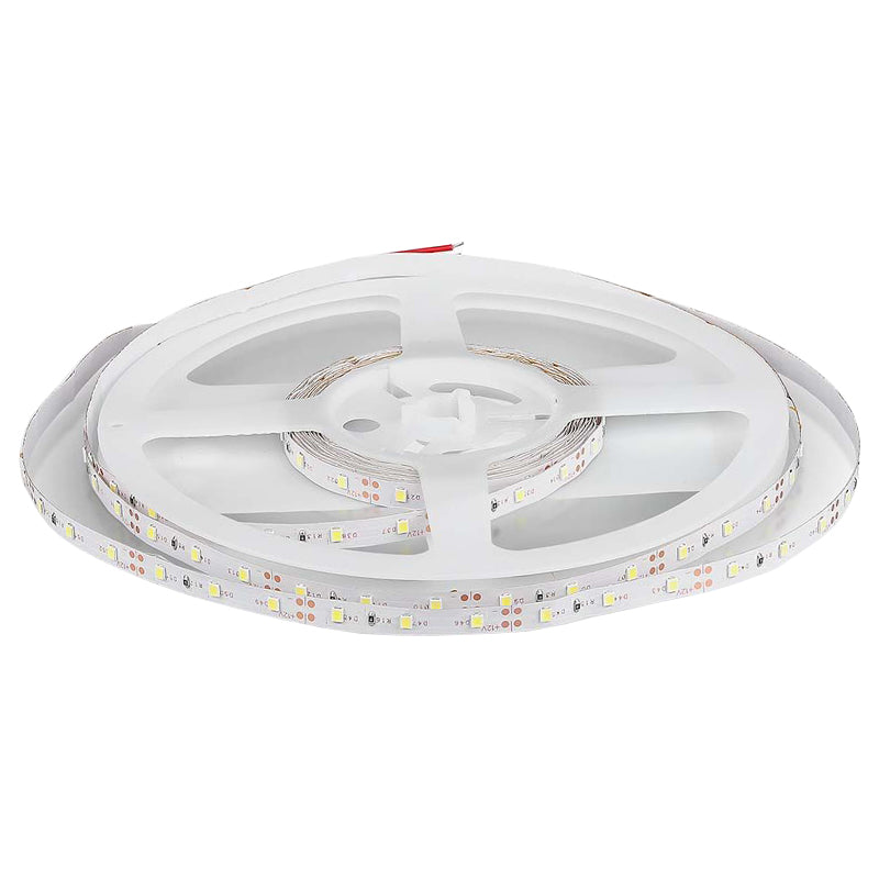 Bandă LED SMD3528 verde cu 60 LED/m, IP20 pe rolă de 5 m la 12 V V-Tac SKU-212011