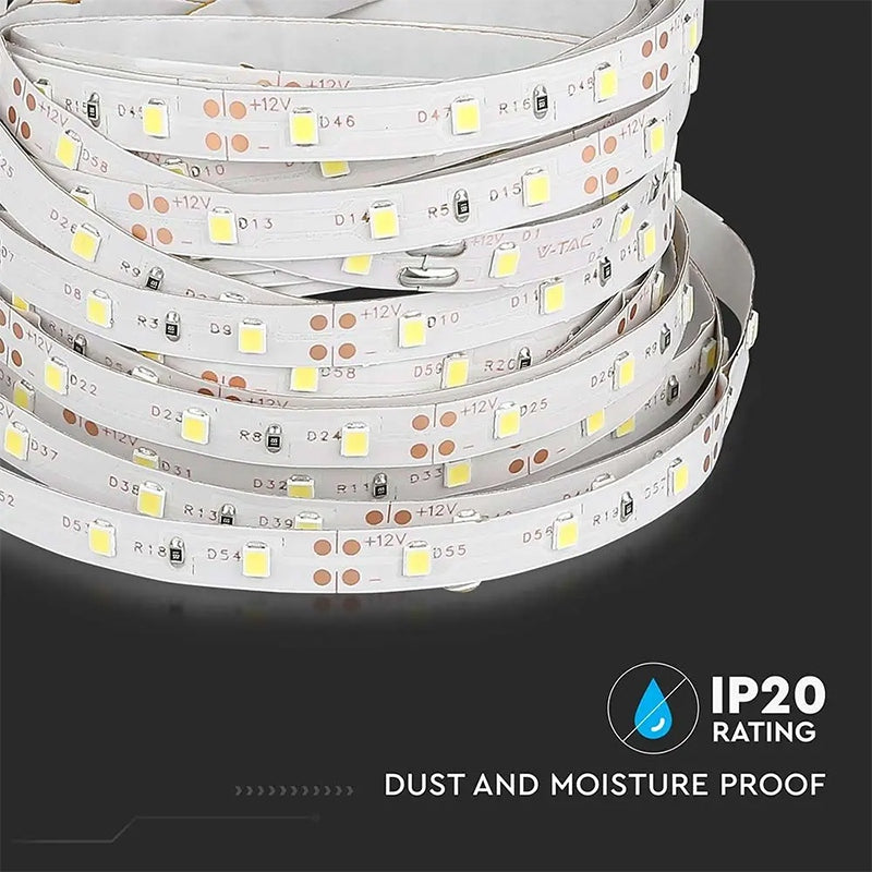 Banda Led Smd3528 60led/m Albastru Ip20 5m