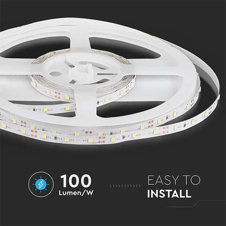 Banda Led Smd3528 60led/m Albastru Ip20 5m