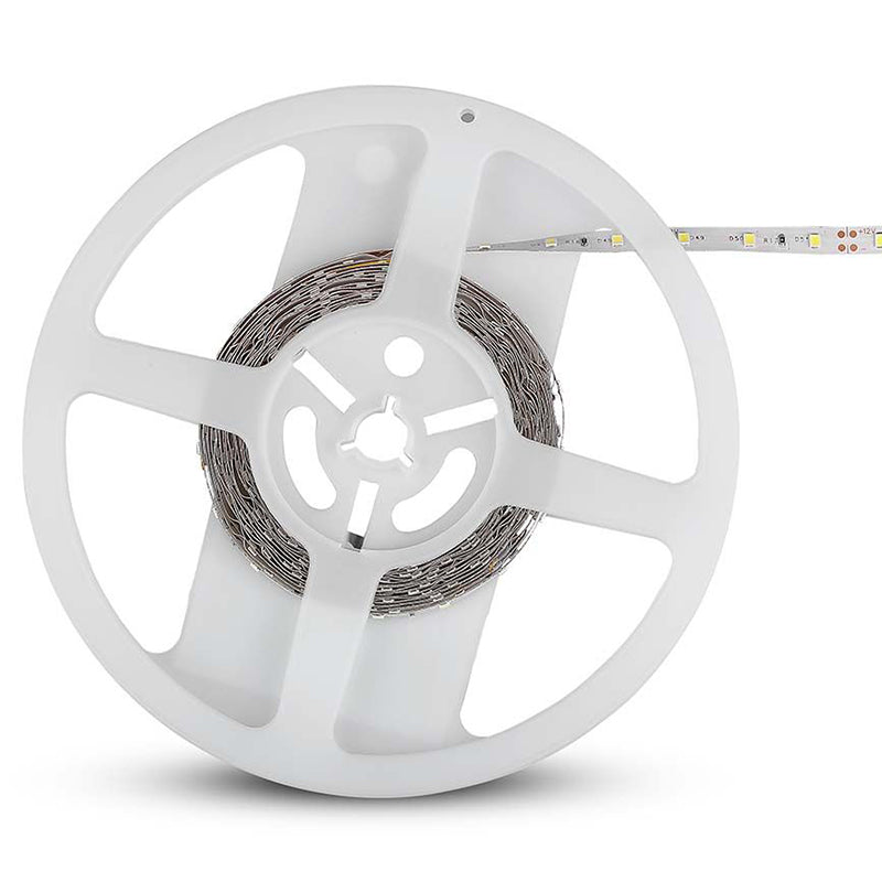 Bandă LED SMD3528 roșu IP20 5 m, 12 V, 420 lm/m, V-Tac SKU-212015