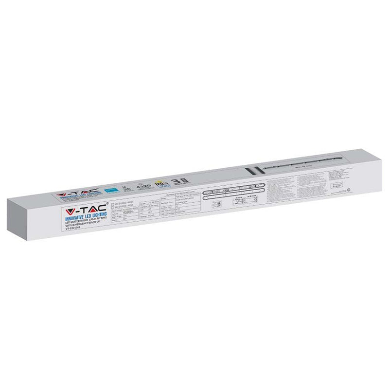 Corp de iluminat LED cu kit de emergență 36 W 120 cm 4000K IP65 V-Tac SKU-2120223