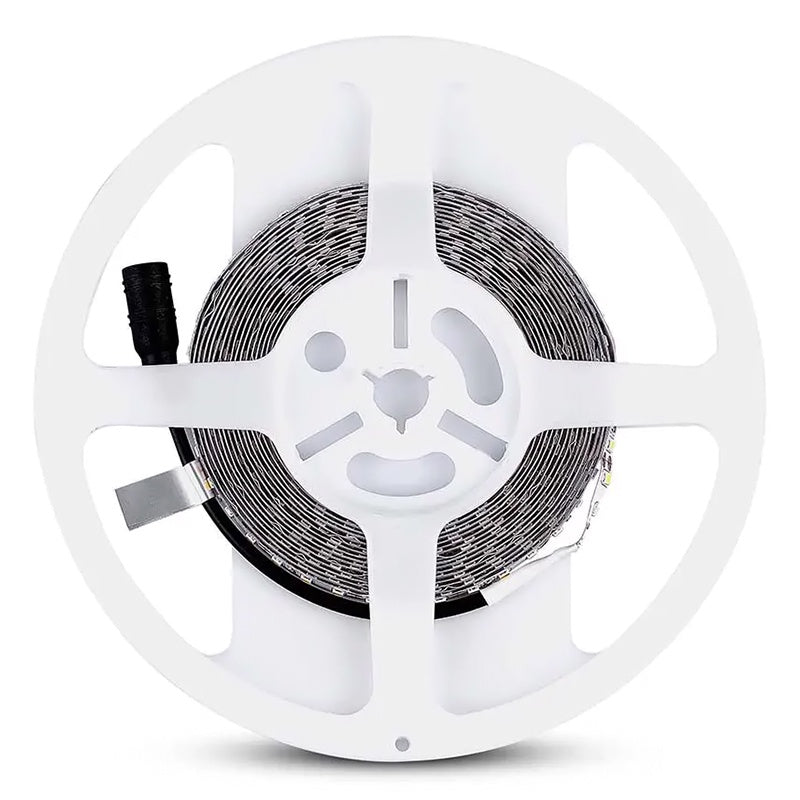 Bandă LED SMD3528 cu 120 LED/m alb cald 3000K rolă de 5 m V-Tac SKU-212025
