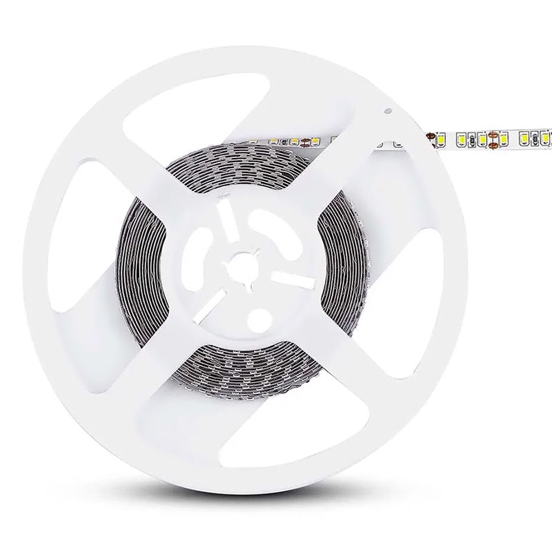 Bandă LED SMD3528 cu 120 LED/m alb cald 3000K rolă de 5 m V-Tac SKU-212025