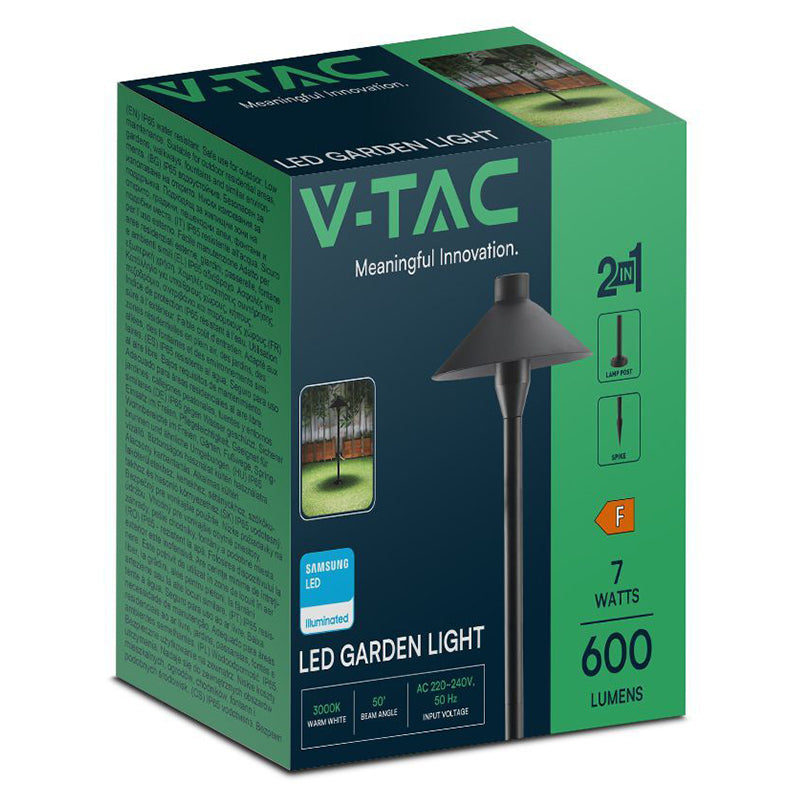 Lampă LED 7W exterior tip stâlp/tăruș IP65 3000K V-Tac SKU-2120316