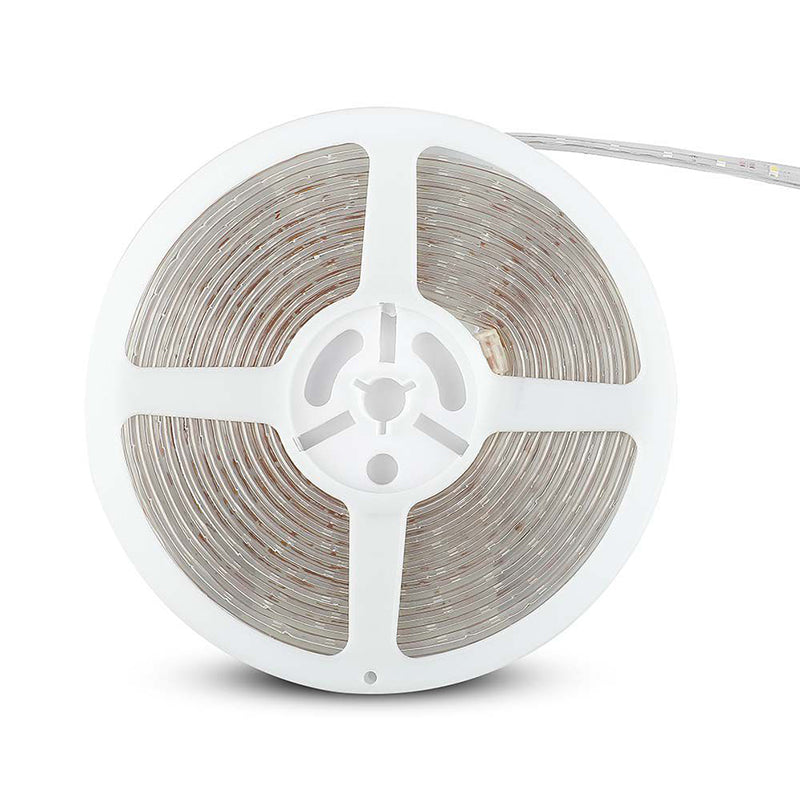 Bandă LED SMD3528 60 LED/m 4.2 W/m 3000K IP65 5 m V-Tac SKU-212032