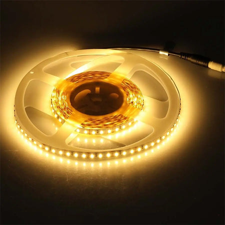 Bandă LED SMD3528 cu 120 LED/m și lumină alb neutru 4000 K pe rolă de 5 m V-Tac SKU-212042