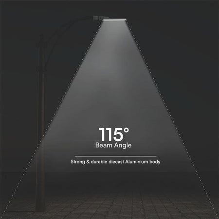 Corp iluminat stradal slim LED 100W cu senzor 4000K, cip Samsung, V-Tac SKU-2120434