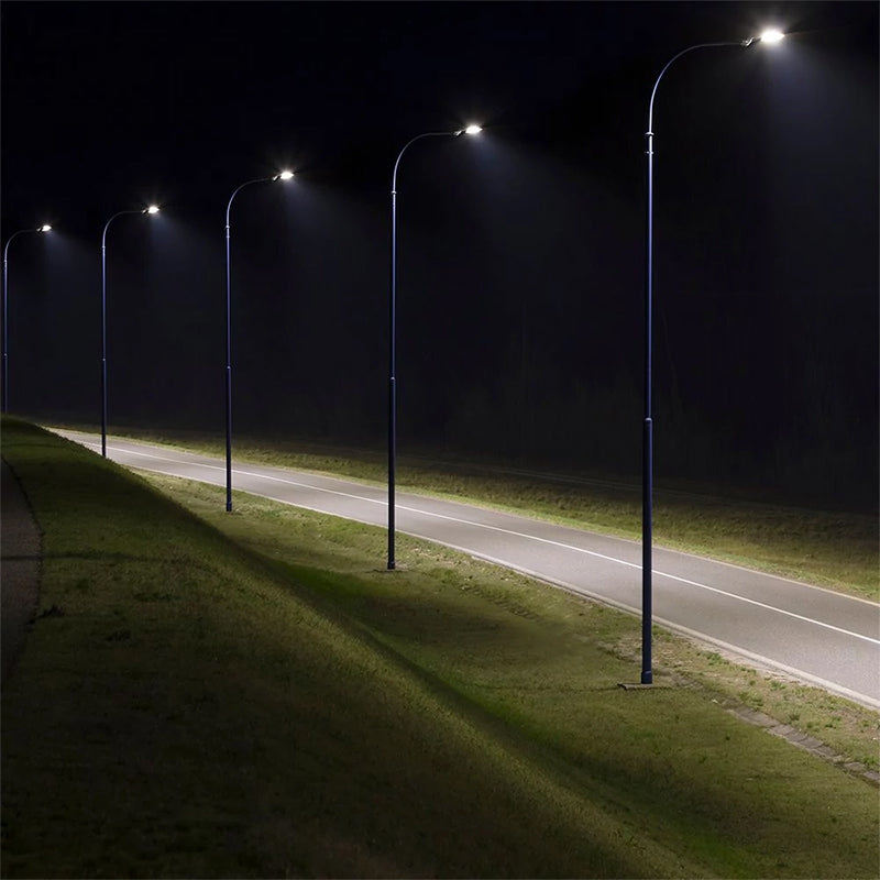 Corp iluminat stradal slim LED 150W cu senzor, 4000K, cip Samsung V-Tac SKU-2120436