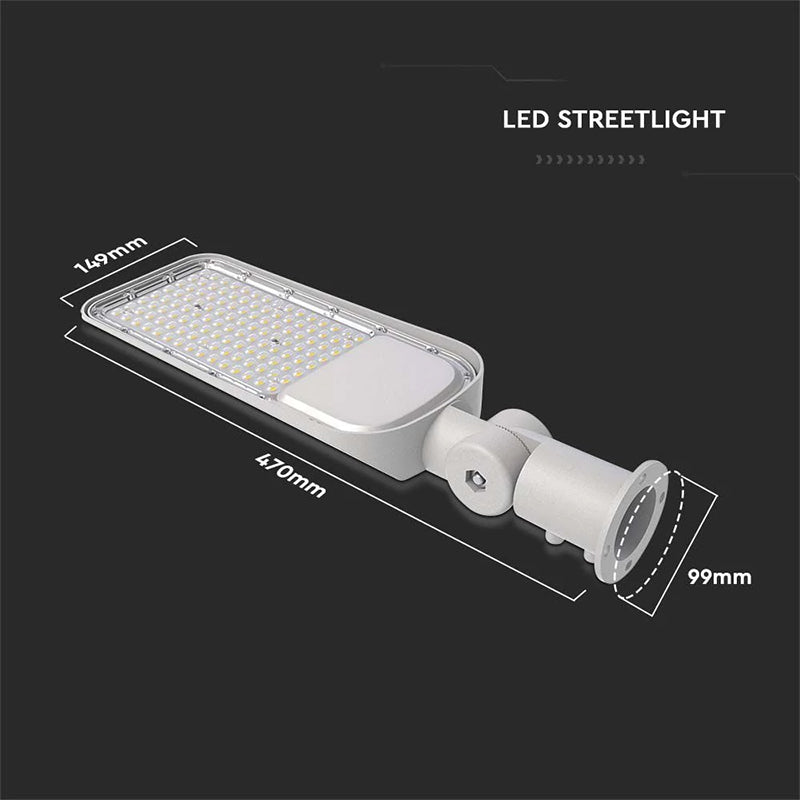 Corp iluminat stradal slim LED 150W cu senzor, 4000K, cip Samsung V-Tac SKU-2120436