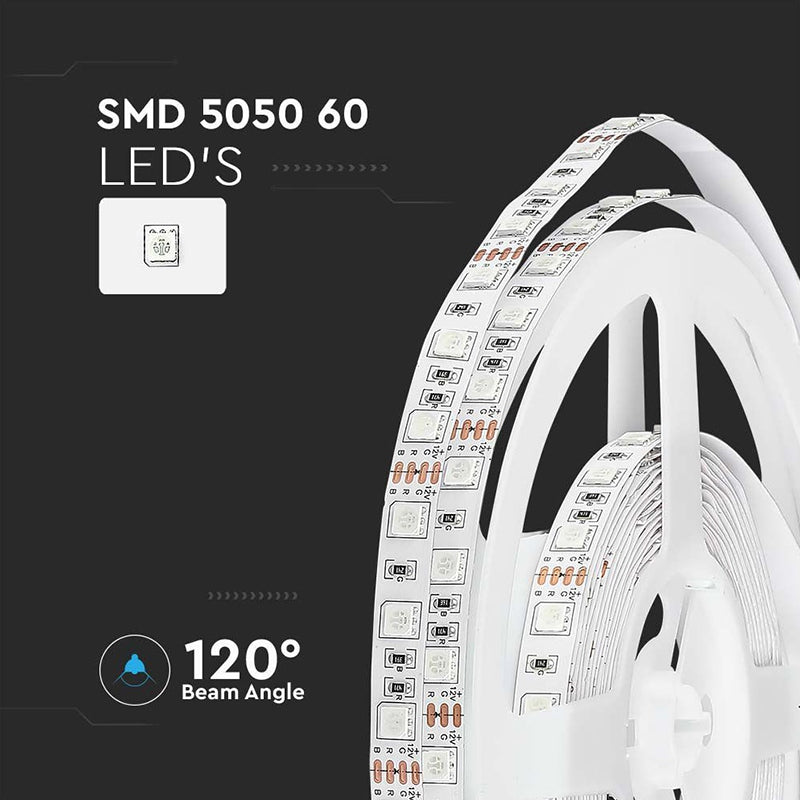 Banda Led Smd5050 60led/m Rgb Ip20 5m